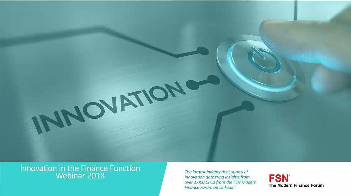 Innovation in the Finance Function 2018